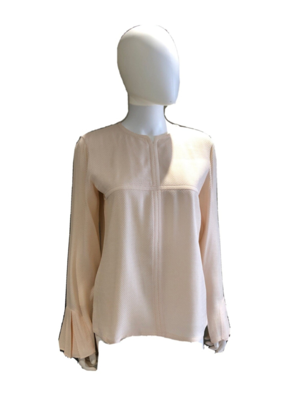 chanel womens tops blouses peach color 44 IT 8 US